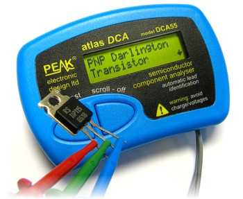 PEAK Atlas DCA - Semiconductor Component Analyser - Model DCA55
