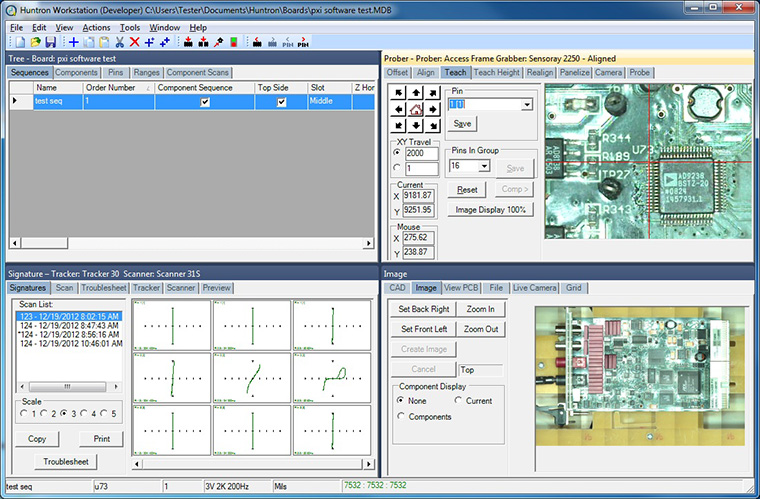 Huntron Workstation Software